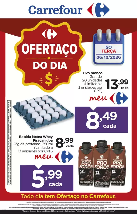 Catálogo Carrefour em São Miguel do Iguaçu | Novas ofertas para descobrir | 2026-10-06T00:00:00.000Z - 2026-10-06T00:00:00.000Z