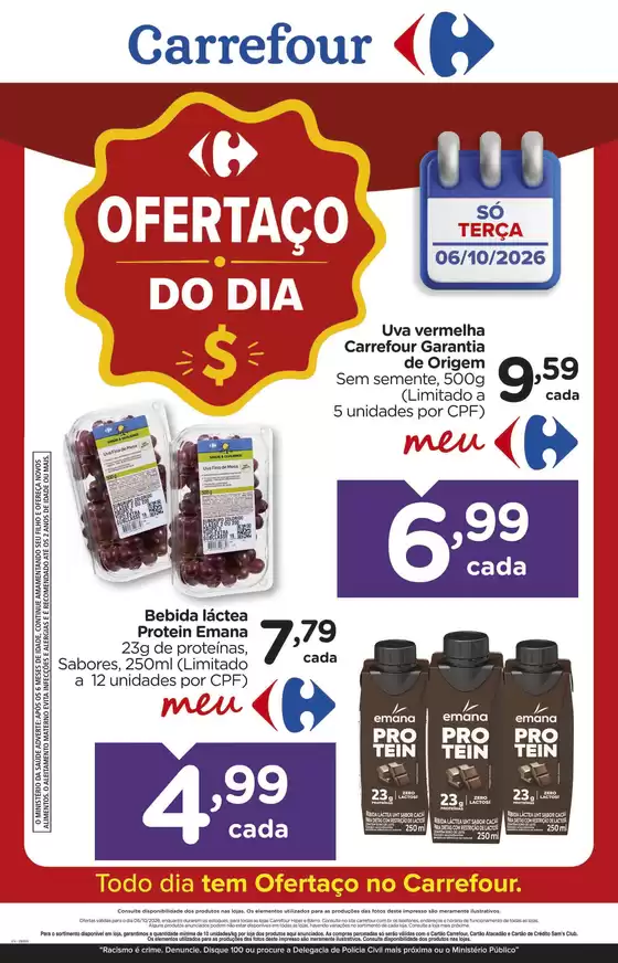Catálogo Carrefour | OFERTA DO DIA | 2026-10-06T00:00:00.000Z - 2026-10-06T00:00:00.000Z