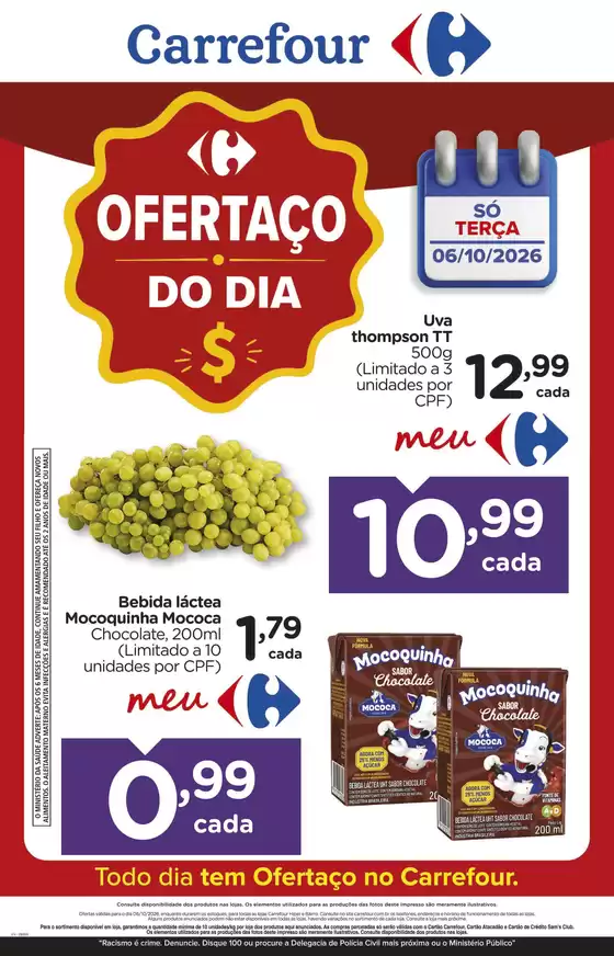 Catálogo Carrefour em São Miguel do Iguaçu | Ampla seleção de ofertas | 2026-10-06T00:00:00.000Z - 2026-10-06T00:00:00.000Z