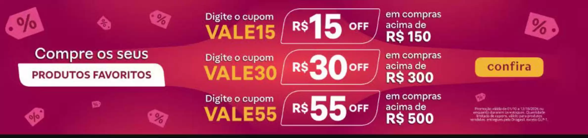 Catálogo Drogasil | Compre os seus produtos favoritos ! | 2026-10-06T00:00:00.000Z - 2026-10-11T00:00:00.000Z