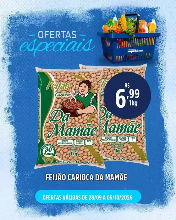 Catálogo Superbom Supermercado | Ofertas e promoções atuais | 2026-09-28T00:00:00.000Z - 2026-10-06T00:00:00.000Z