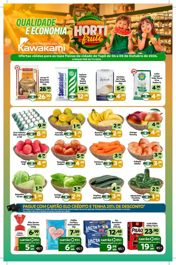 Catálogo Supermercados Kawakami | Ofertas - Tupã | 2026-10-06T00:00:00.000Z - 2026-10-08T00:00:00.000Z