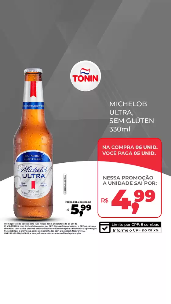 Catálogo Tonin Superatacado | SP Michelob330 Stories crop 1080x1080 | 2026-10-06T00:00:00.000Z - 2026-10-12T00:00:00.000Z