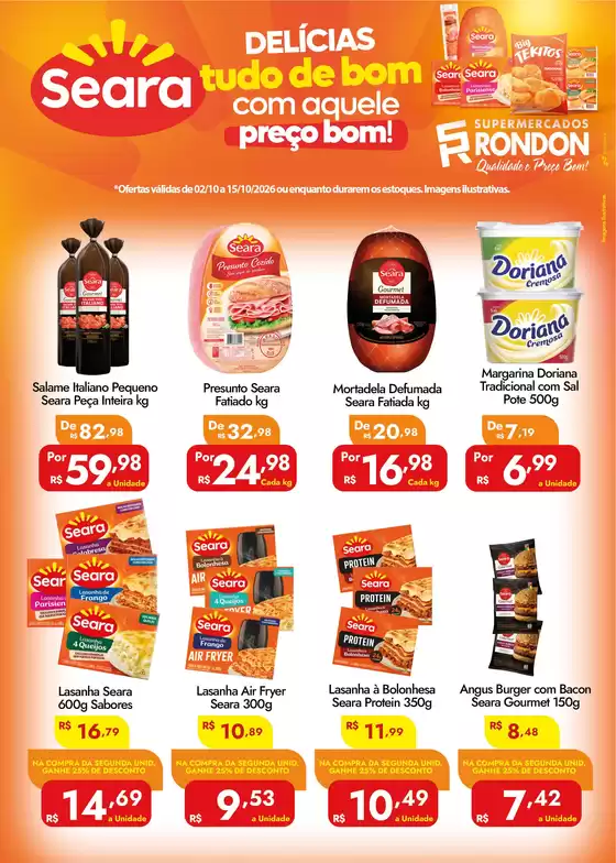 Catálogo Supermercados Rondon | Economize agora com nossas ofertas | 2026-10-02T00:00:00.000Z - 2026-10-15T00:00:00.000Z
