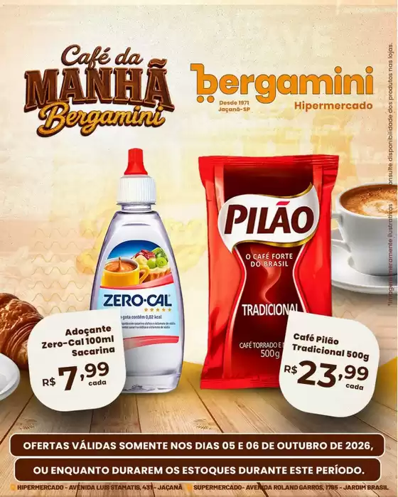 Catálogo Supermercado Bergamini | Ofertas e promoções atuais | 2026-10-06T00:00:00.000Z - 2026-10-06T00:00:00.000Z