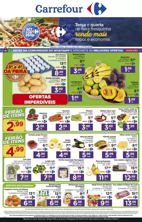 Catálogo Carrefour em Suzano | FEIRA | 2026-10-06T00:00:00.000Z - 2026-10-07T00:00:00.000Z