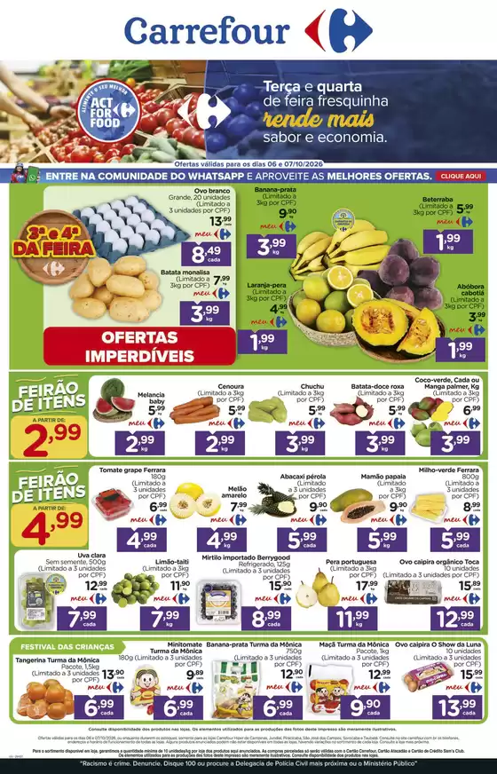 Catálogo Carrefour em Salto de Pirapora | FEIRA | 2026-10-06T00:00:00.000Z - 2026-10-07T00:00:00.000Z