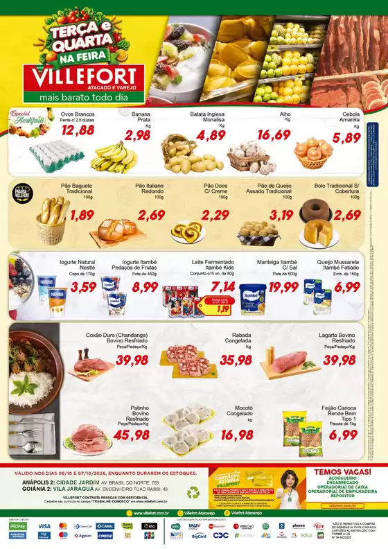 Catálogo Villefort Atacadista em Butiá | Ofertas de Terça e Quarta | 2026-10-06T00:00:00.000Z - 2026-10-07T00:00:00.000Z