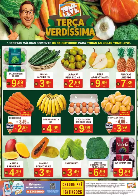 Catálogo Tome Leve em Butiá | Novas ofertas para descobrir | 2026-10-06T00:00:00.000Z - 2026-10-06T00:00:00.000Z