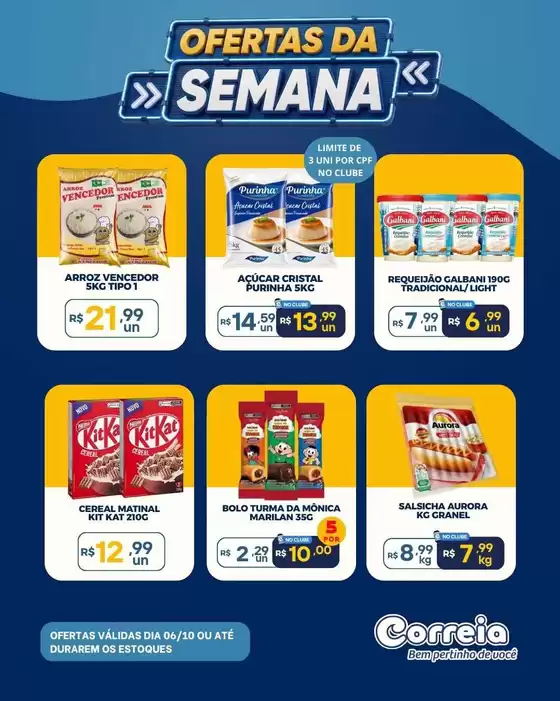 Catálogo Supermercados Correia | Encarte Supermercados Correia | 2026-10-06T00:00:00.000Z - 2026-10-06T00:00:00.000Z