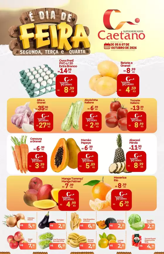 Catálogo Supermercados Caetano | Encarte Supermercados Caetano | 2026-10-05T00:00:00.000Z - 2026-10-07T00:00:00.000Z