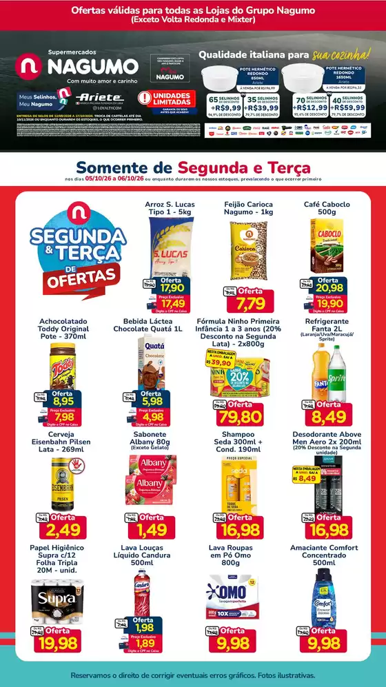 Catálogo Nagumo | SEGUNDA E TERCA | 2026-10-05T00:00:00.000Z - 2026-10-06T00:00:00.000Z