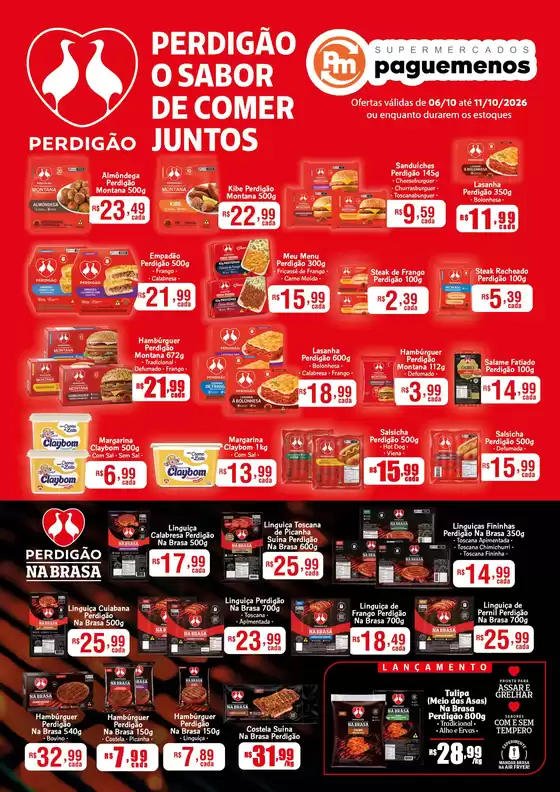 Catálogo Supermercados Pague Menos | Exclusivo de 06 a 11.10 | 2026-10-06T00:00:00.000Z - 2026-10-11T00:00:00.000Z