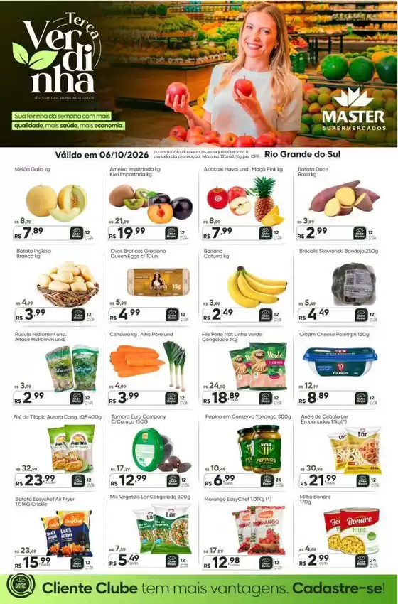 Catálogo Master Supermercados | Terca verdinha | 2026-10-06T00:00:00.000Z - 2026-10-06T00:00:00.000Z