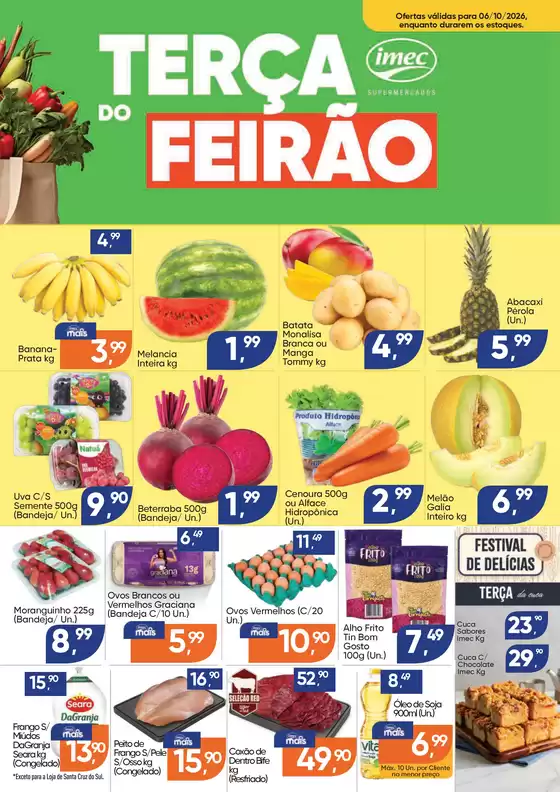 Catálogo Imec Supermercados | BAIXA 17617 IMEC Terca do Feirao 061026 | 2026-10-06T00:00:00.000Z - 2026-10-06T00:00:00.000Z