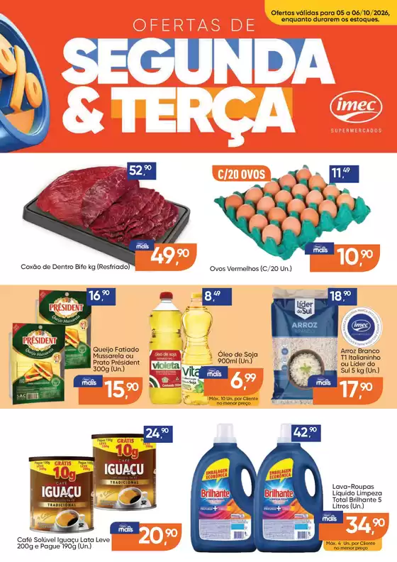 Catálogo Imec Supermercados | BAIXA 18153 IMEC Segunda e Terca 05 a 06102026 | 2026-10-06T00:00:00.000Z - 2026-10-06T00:00:00.000Z