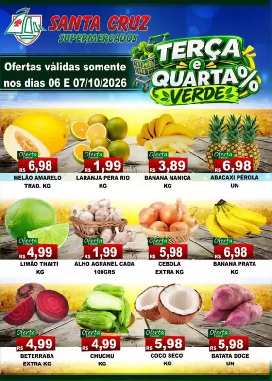 Catálogo Santa Cruz Supermercados | Terça E Quarta  | 2026-10-06T00:00:00.000Z - 2026-10-07T00:00:00.000Z