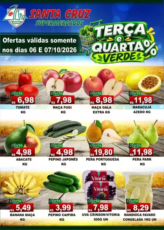 Catálogo Santa Cruz Supermercados | Terça E Quarta Verde | 2026-10-06T00:00:00.000Z - 2026-10-07T00:00:00.000Z