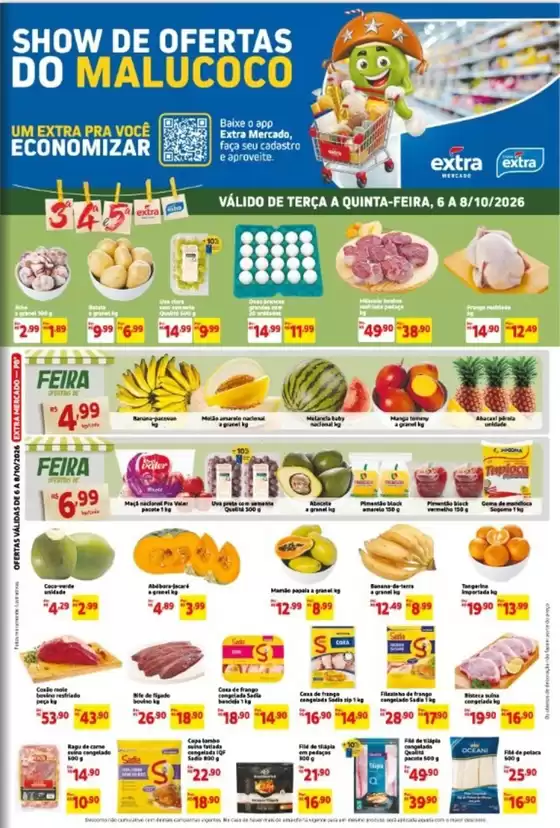 Catálogo Mercado Extra | Show de Ofertas do Malucoco | 2026-10-07T00:00:00.000Z - 2026-10-08T00:00:00.000Z