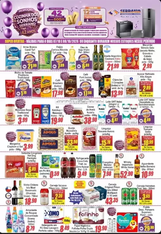 Catálogo Serrano Supermercado | Super Ofertas | 2026-10-07T00:00:00.000Z - 2026-10-08T00:00:00.000Z