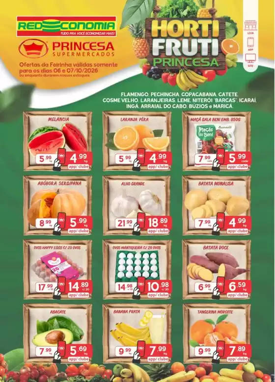 Catálogo Princesa Supermercados | Feirinha G1 - 06 e 07-10 | 2026-10-06T00:00:00.000Z - 2026-10-07T00:00:00.000Z