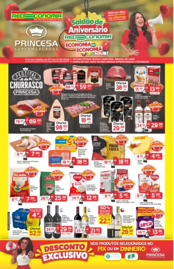 Catálogo Princesa Supermercados | Aniversário Redeconomia G2 - 07 A 1210 | 2026-10-07T00:00:00.000Z - 2026-10-12T00:00:00.000Z