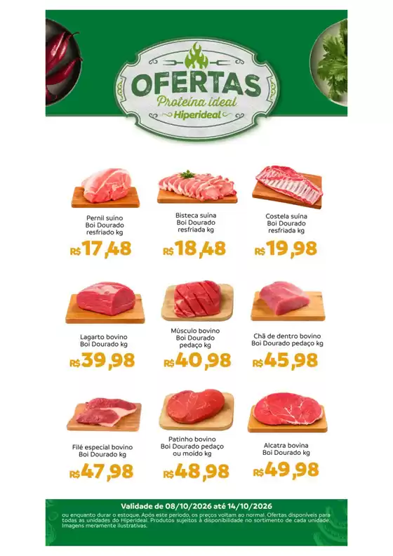 Catálogo Hiperideal Supermercados | Grandes descontos em produtos selecionados | 2026-10-07T00:00:00.000Z - 2026-10-14T00:00:00.000Z