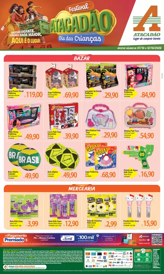 Catálogo Atacadão | Atacadão - Especial Dia das Crianças | 2026-10-07T00:00:00.000Z - 2026-10-12T00:00:00.000Z