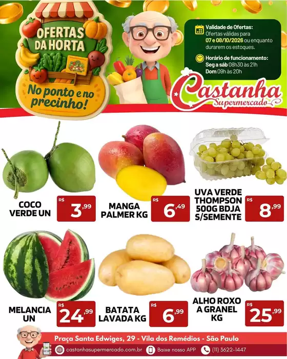 Catálogo Supermercado Castanha | Encarte Supermercado Castanha | 2026-10-07T00:00:00.000Z - 2026-10-08T00:00:00.000Z
