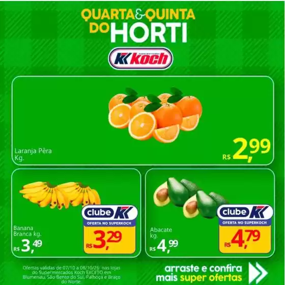 Catálogo Supermercados Koch em Itá | Novas ofertas para descobrir | 2026-10-07T00:00:00.000Z - 2026-10-08T00:00:00.000Z