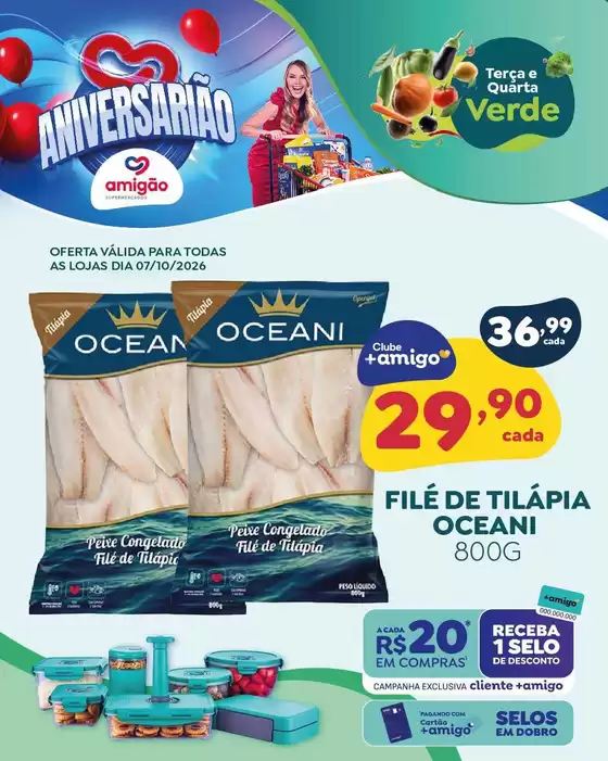 Catálogo Amigão Supermercados em Itá | Ofertas especiais atraentes para todos | 2026-10-07T00:00:00.000Z - 2026-10-07T00:00:00.000Z