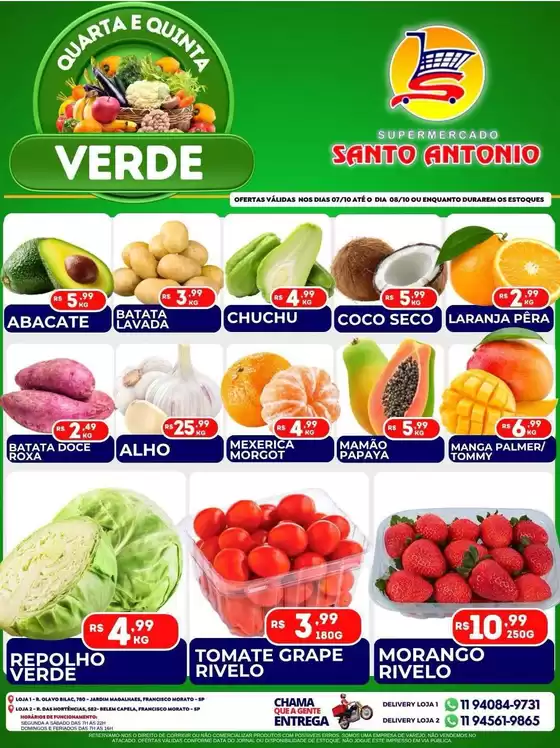 Catálogo Supermercados Santo Antonio | Encarte Supermercados Santo Antonio | 2026-10-07T00:00:00.000Z - 2026-10-08T00:00:00.000Z