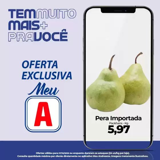 Catálogo Supermercados Andreazza | Ótima oferta para caçadores de pechinchas | 2026-10-07T00:00:00.000Z - 2026-10-07T00:00:00.000Z