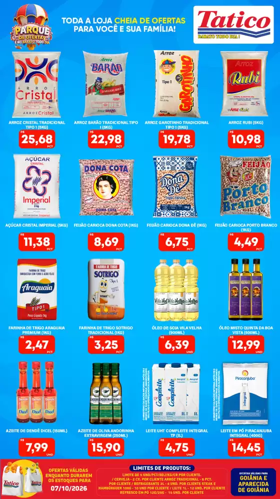 Catálogo Tatico | Grandes descontos em produtos selecionados | 2026-10-07T00:00:00.000Z - 2026-10-07T00:00:00.000Z