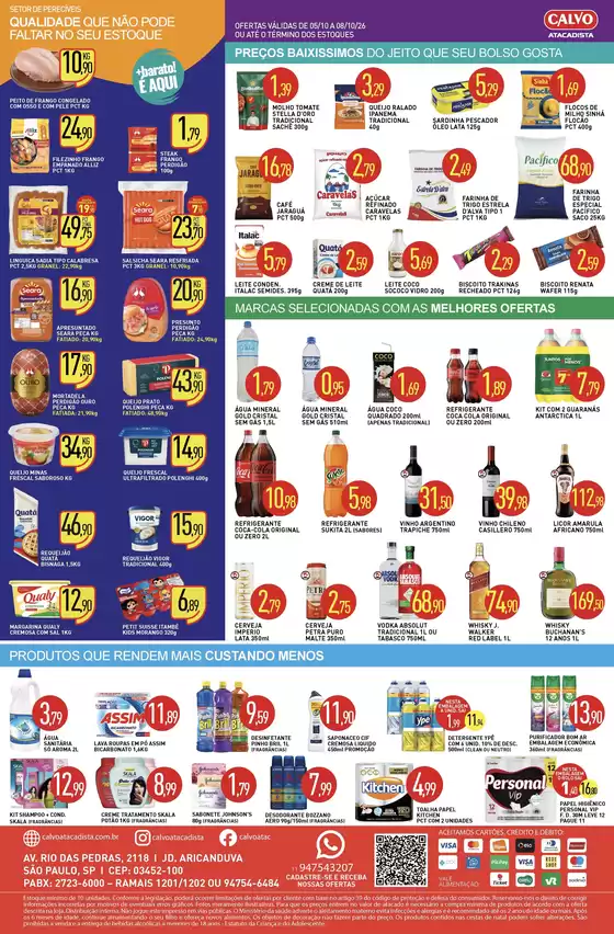 Catálogo Calvo Atacadista | Descontos e promoções | 2026-10-05T00:00:00.000Z - 2026-10-08T00:00:00.000Z