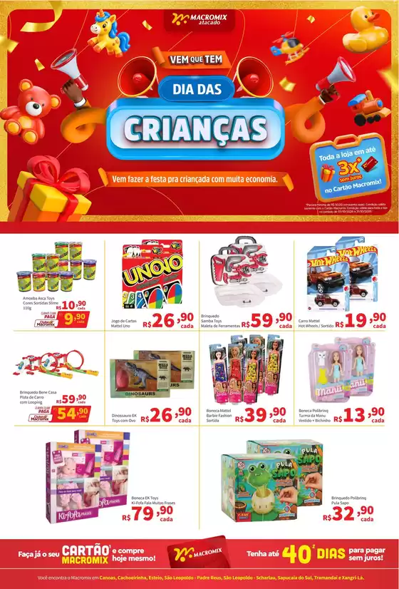 Catálogo Macromix Atacado | Ofertas para caçadores de pechinchas | 2026-10-01T00:00:00.000Z - 2026-10-31T00:00:00.000Z
