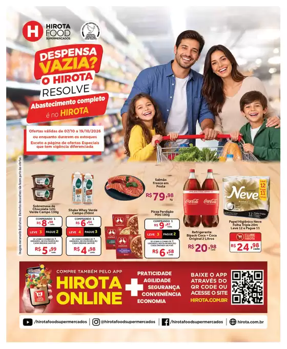 Catálogo Hirota Food Supermercado | Tabloide Quinzenal Super 07 a 19 10 2026 | 2026-10-07T00:00:00.000Z - 2026-10-19T00:00:00.000Z
