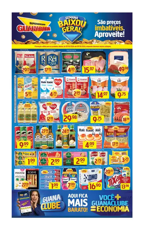 Catálogo Supermercados Guanabara | Encarte Supermercados Guanabara | 2026-10-07T00:00:00.000Z - 2026-10-09T00:00:00.000Z
