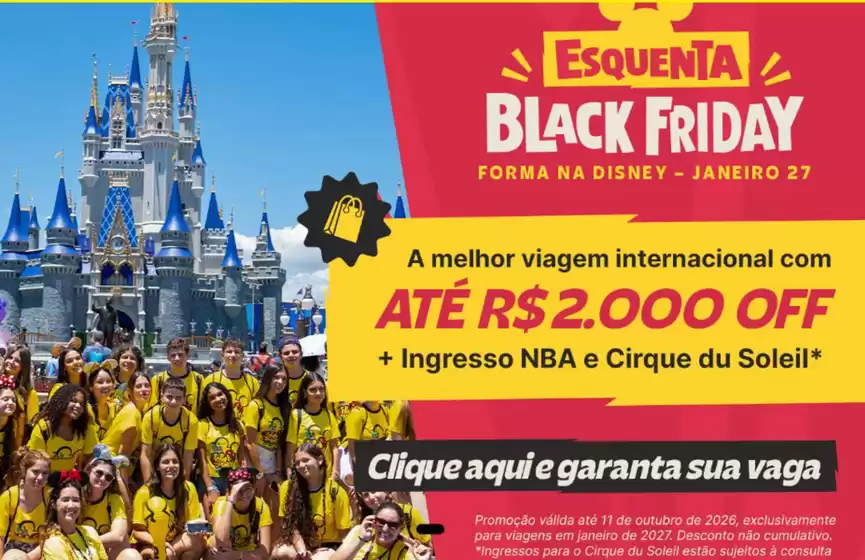 Catálogo Forma Turismo | Esquenta Black Friday ! | 2026-10-07T00:00:00.000Z - 2027-01-31T00:00:00.000Z