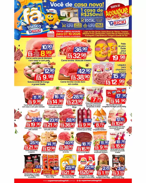 Catálogo Supermercados Gricki | Encarte Supermercados Gricki | 2026-10-07T00:00:00.000Z - 2026-10-07T00:00:00.000Z