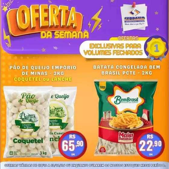 Catálogo Serrano Supermercado | Encarte Serrano Supermercado | 2026-10-07T00:00:00.000Z - 2026-10-13T00:00:00.000Z