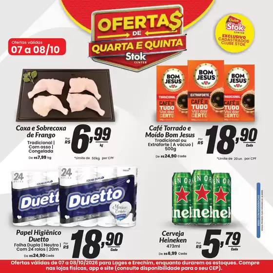 Catálogo Stok Center em Áurea | Ofertas Stok center | 2026-10-07T00:00:00.000Z - 2026-10-08T00:00:00.000Z