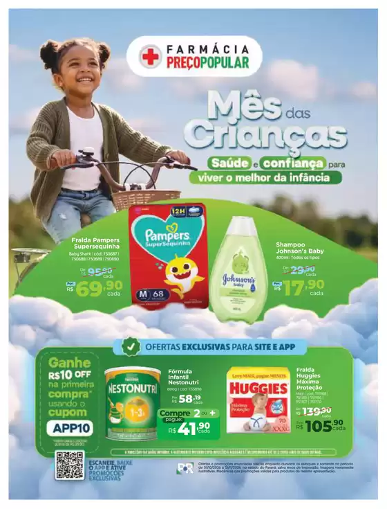 Catálogo Farmácia Preço Popular em Lorena | Mês das Crianças PR | 2026-10-01T00:00:00.000Z - 2026-10-31T00:00:00.000Z