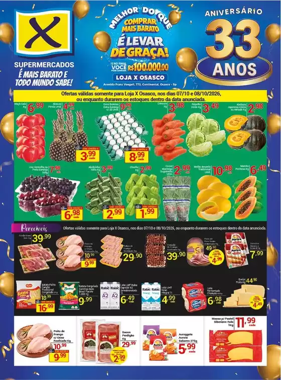 Catálogo X Supermercados | Economize agora com nossas ofertas | 2026-10-07T00:00:00.000Z - 2026-10-08T00:00:00.000Z