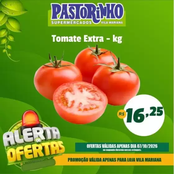 Catálogo Supermercado Pastorinho | Melhores ofertas para compradores econômicos | 2026-10-07T00:00:00.000Z - 2026-10-07T00:00:00.000Z