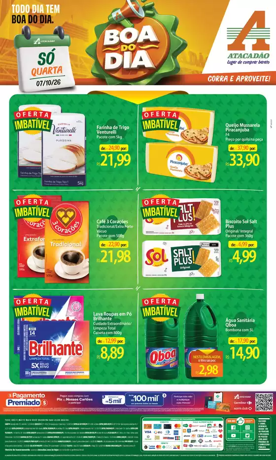 Catálogo Atacadão em Umuarama | Atacadão - Boa do Dia | 2026-10-07T00:00:00.000Z - 2026-10-07T00:00:00.000Z