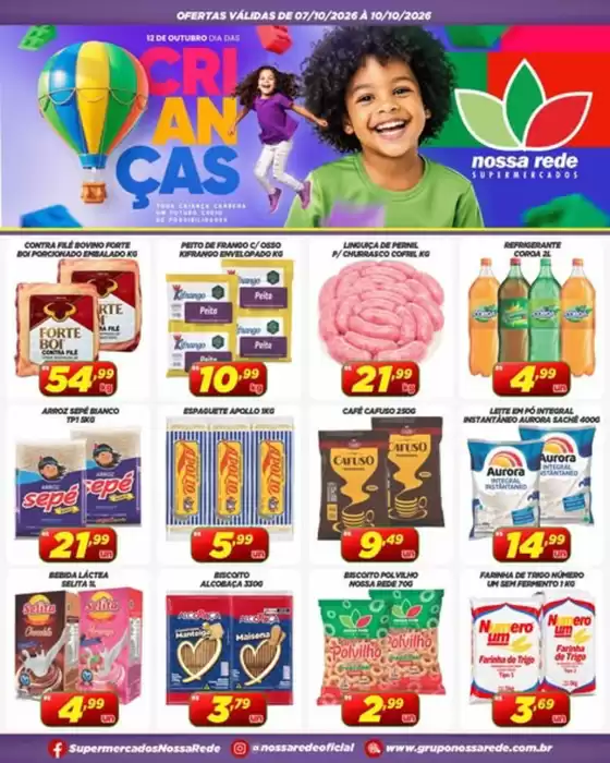 Catálogo Nossa Rede Supermercados | Ofertas Especial | 2026-10-07T00:00:00.000Z - 2026-10-10T00:00:00.000Z