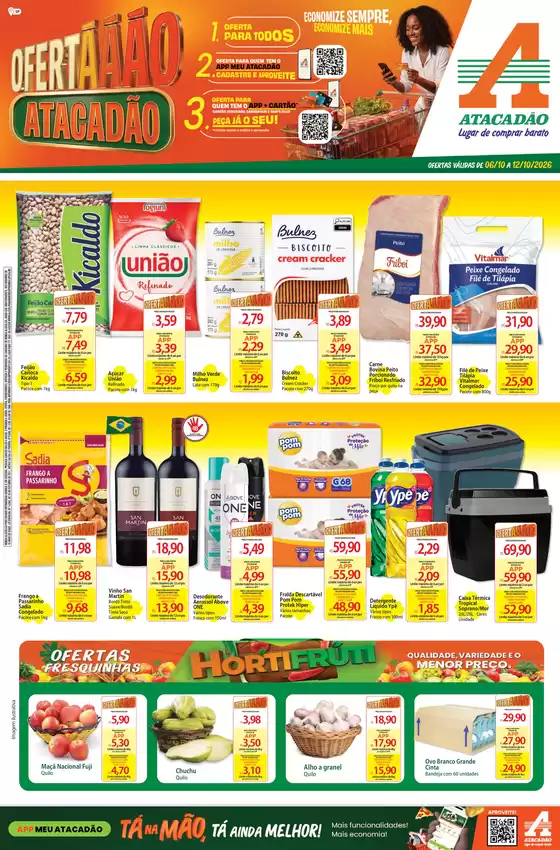 Catálogo Atacadão em Uchoa | Atacadão - Ofertããão Atacadão | 2026-10-07T00:00:00.000Z - 2026-10-12T00:00:00.000Z