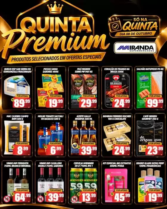 Catálogo Miranda Supermercados | Quinta Premium | 2026-10-08T00:00:00.000Z - 2026-10-08T00:00:00.000Z