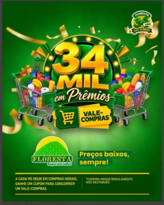 Catálogo Floresta Supermercados | Ofertas | 2026-10-08T00:00:00.000Z - 2026-10-31T00:00:00.000Z